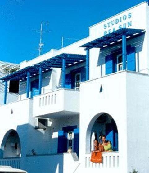 Studios Rea Sun Naxos City Extérieur photo